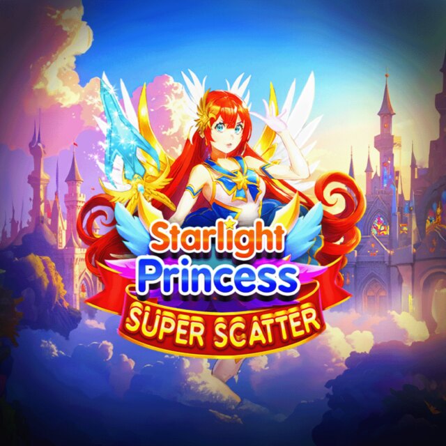 Portada del juego Starlight Princess Super Scatter