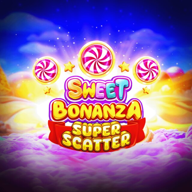Portada del juego Sweet Bonanza Super Scatter